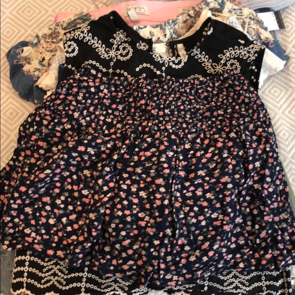 Flowered skirt